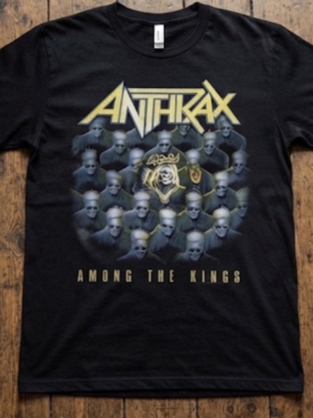 Anthrax Among the Kings Black T-Shirt